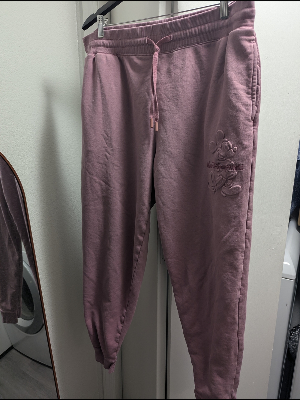 Dusty Rose Walt Disney World Jogger Pants